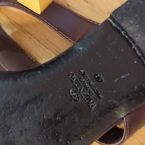 Brown stud sandals size US8 EU 40 - Picture 7 of 9